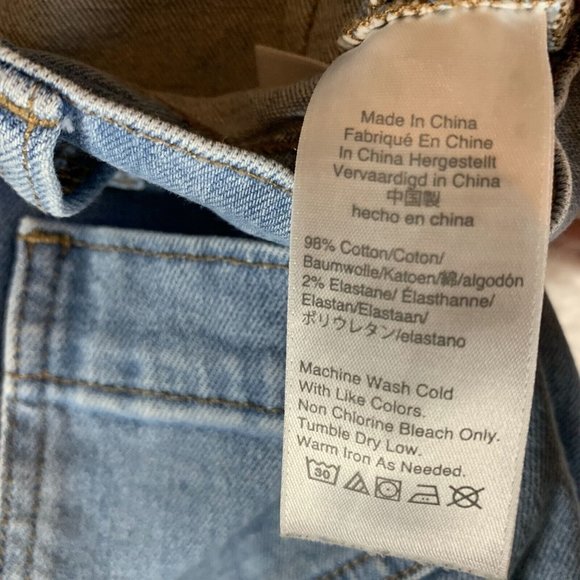 J.CREW Point Sur Jeans Women's 29 Blue Denim Stretch Button Fly Wide Leg 8619 - Picture 5 of 10